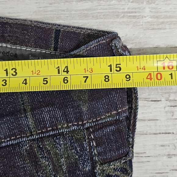 Citizens of Humanity Avedon Beowulf Aztec Print Low Rise Skinny Jeans 30 - Picture 3 of 16